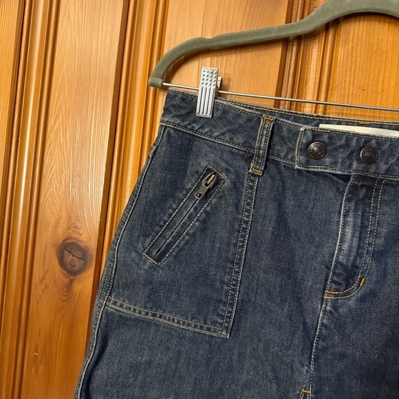 GAP Jeans denim front pleat skirt - Picture 2 of 6